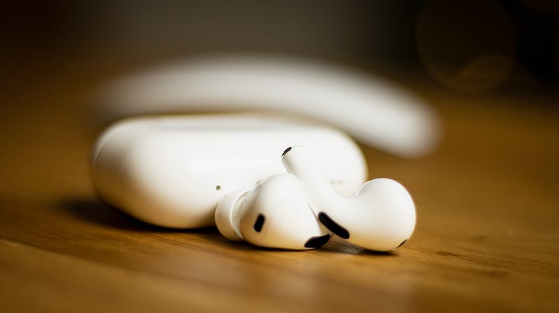 AirPods Pro 2 in use