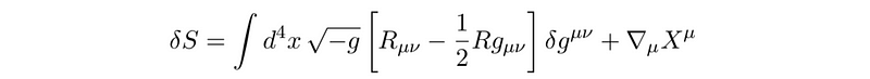 Resulting Equation from Variation