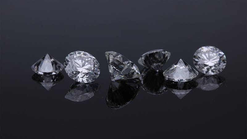 Marketing campaign promoting diamonds as symbols of wealth