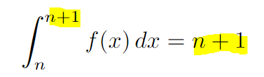 Understanding integral properties