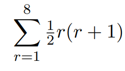 Simplifying the summation