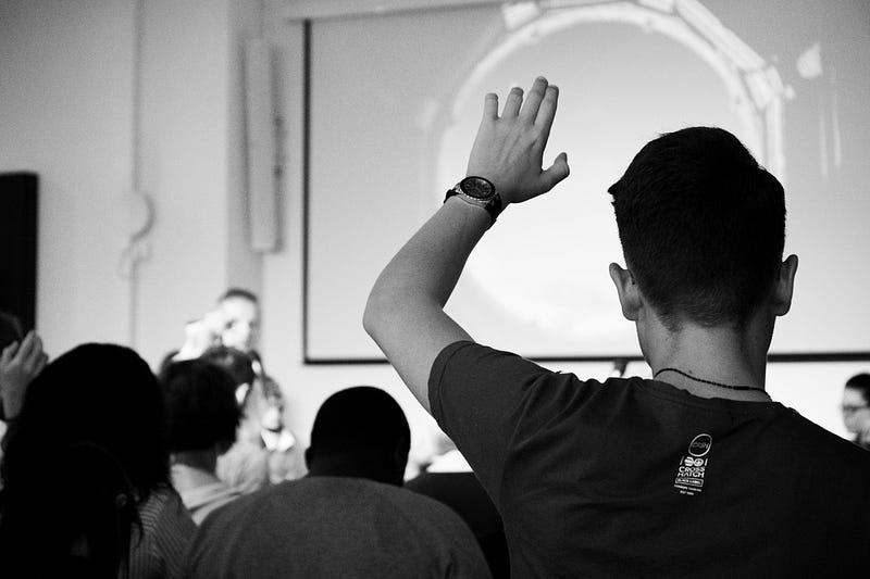 Students engaged in a seminar discussion