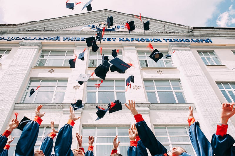 Graduation ceremony celebrating academic success