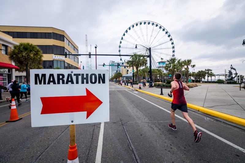 Inspiring ultra marathon runners in action