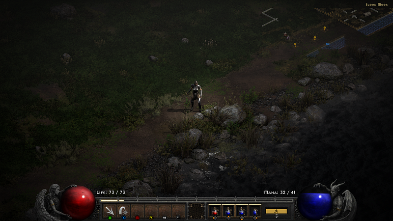 Revamped graphics of Diablo II: Resurrected