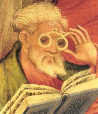 Early eyeglasses from the Middle Ages