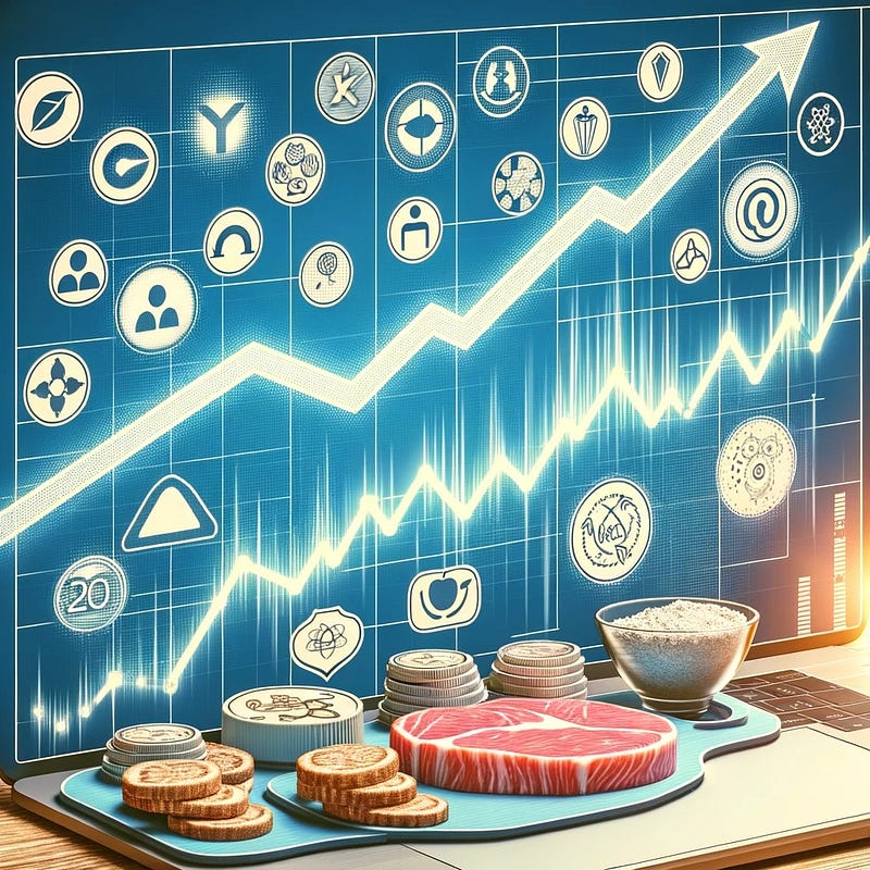 A timeline showing the popularity of low-carb diets