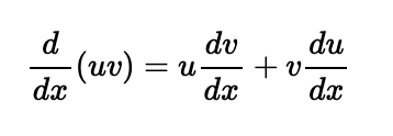 Derivative of Product of Two Functions