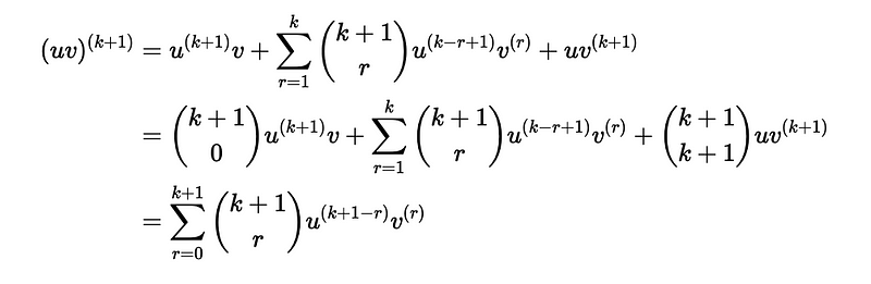 Simplified Result for n=k+1