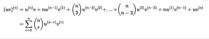 n-th Derivative of a Product