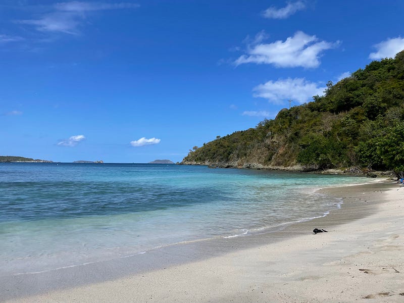 Oppenheimer Beach, a serene location in St. John