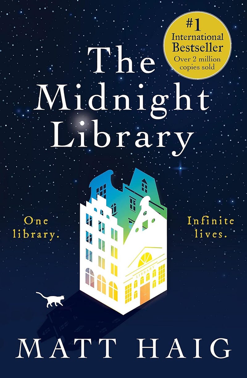 A captivating scene from The Midnight Library