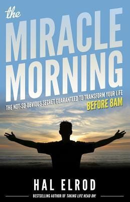 Book cover of "The Miracle Morning" by Hal Elrod